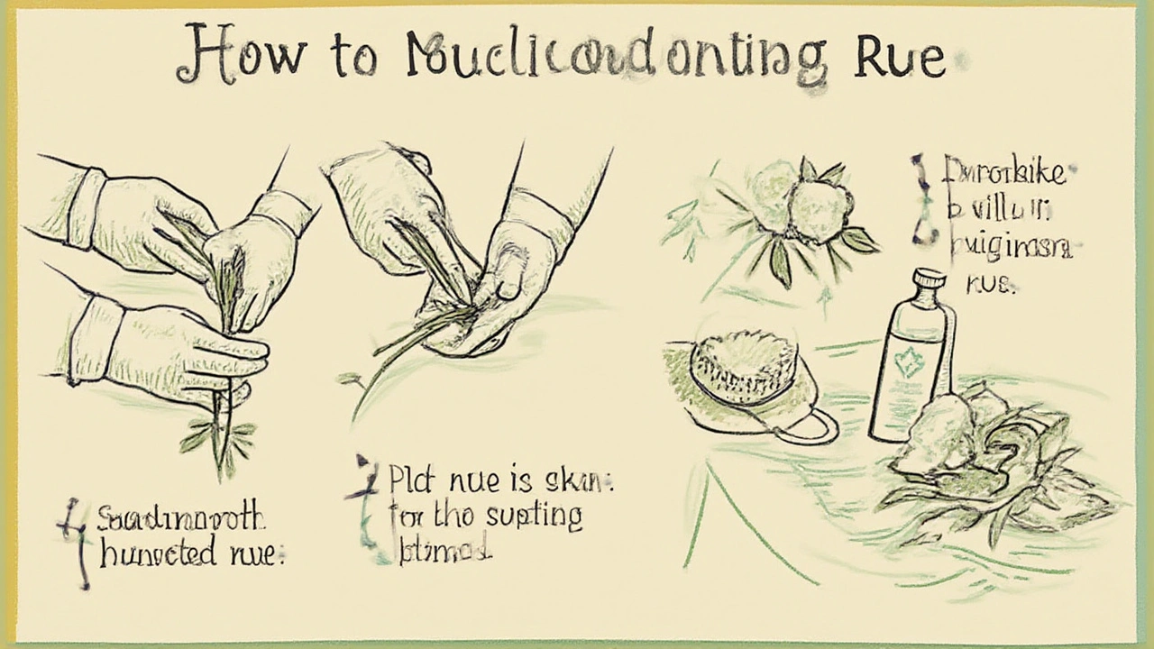 How to Avoid Rue’s Mean Streak: Skin Irritation and Protective Measures