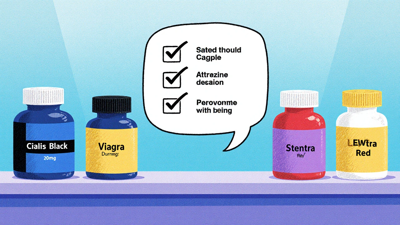 Cialis Black vs Other ED Meds: Full Comparison Guide