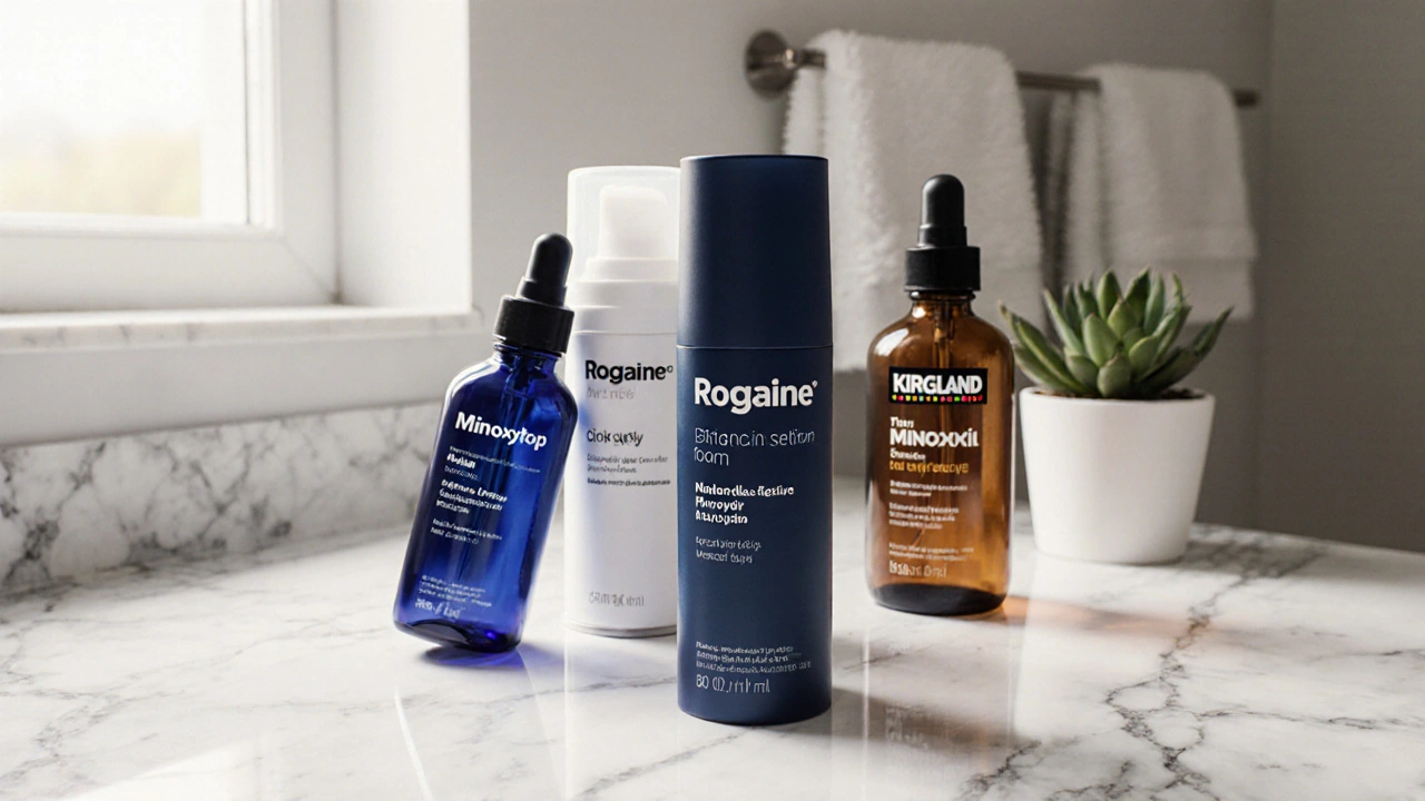 Non‑minoxidil alternatives