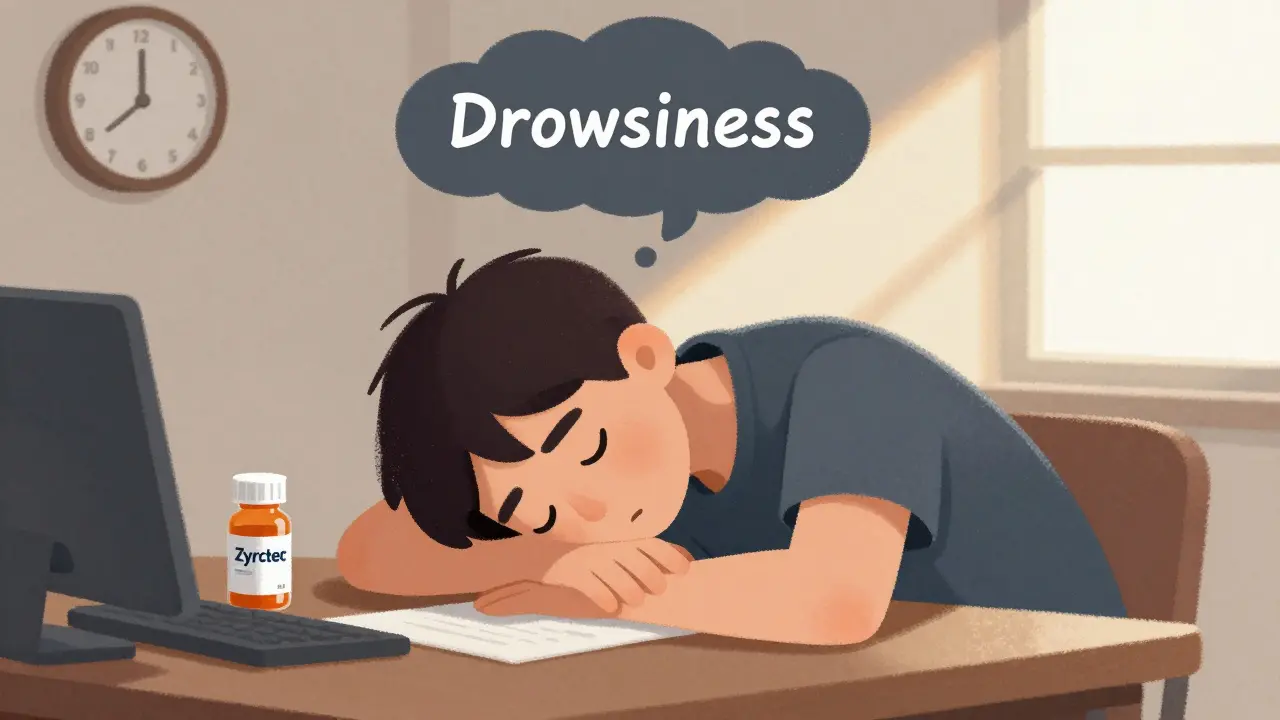 Cetirizine vs Fexofenadine: Which Antihistamine Causes Less Drowsiness?