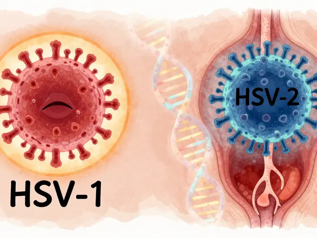 Herpes Simplex Virus: Types, Symptoms, and Antiviral Therapy