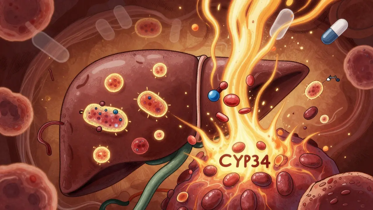 Tuberculosis Medications: Rifampin Induction and Multiple Drug Interactions