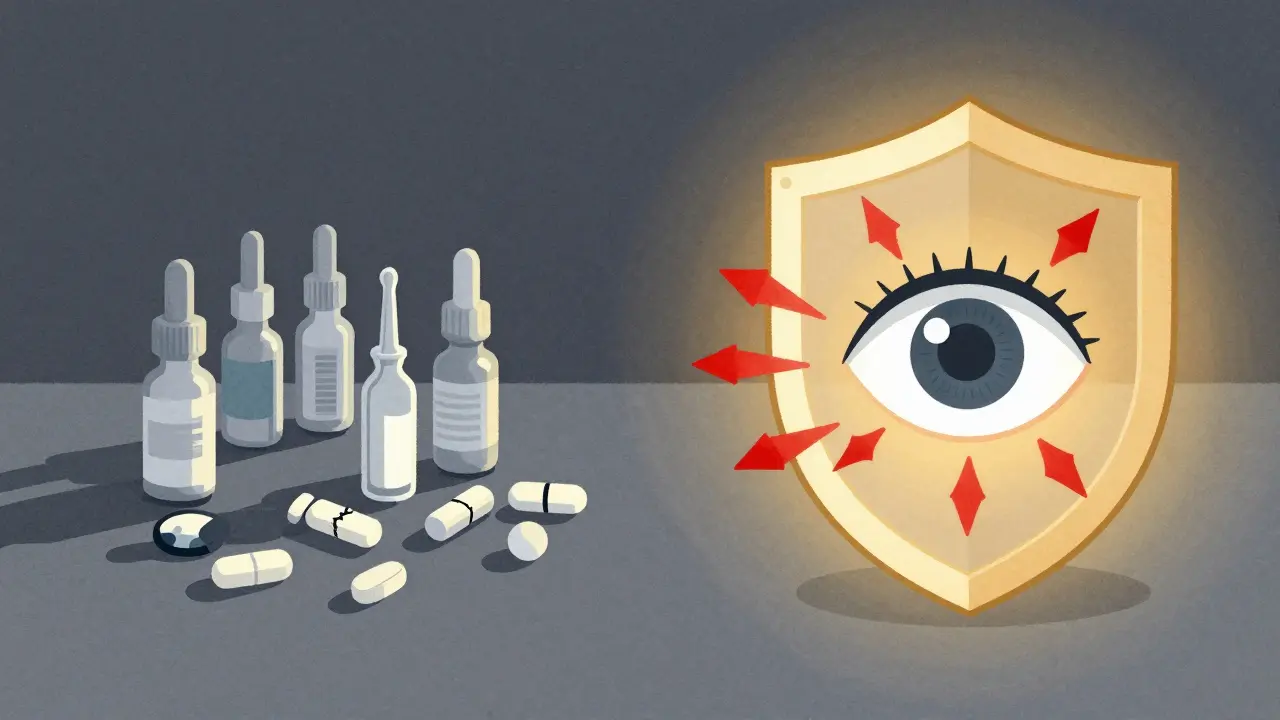 Comparison of treatment risks versus protective biological shields.