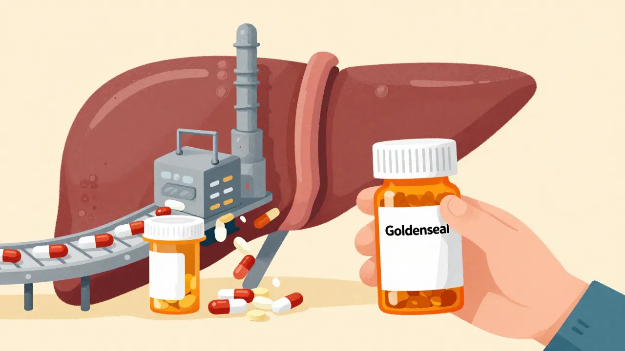 Goldenseal and Medication Interactions: Why Liver Enzyme Inhibition Matters