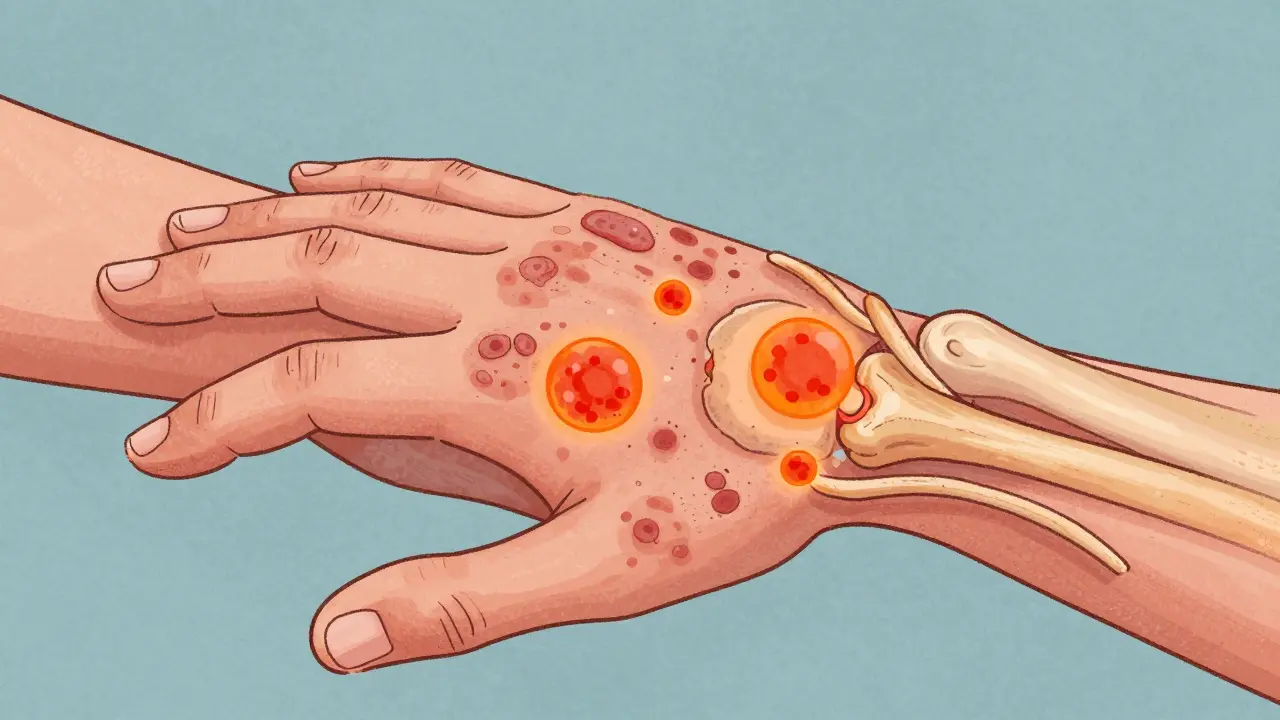Psoriatic Arthritis: How Skin Disease Causes Joint Pain